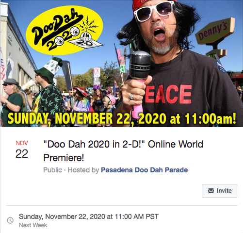 Pasadena Doo Dah Facebook Event